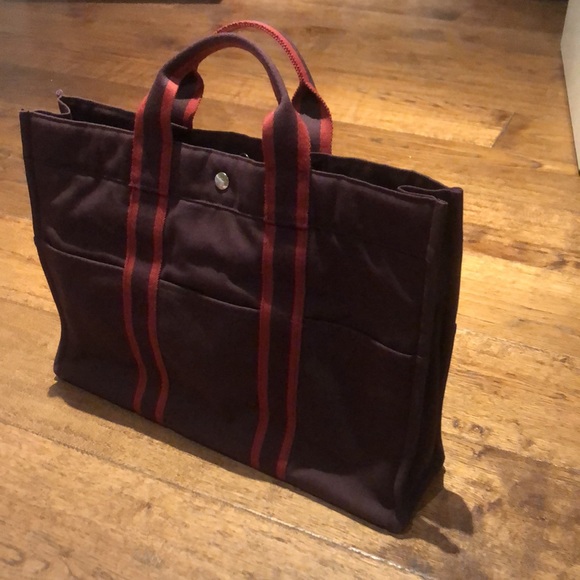 Authentic Vintage Hermes Fourre Tout in Large - Picture 3 of 3